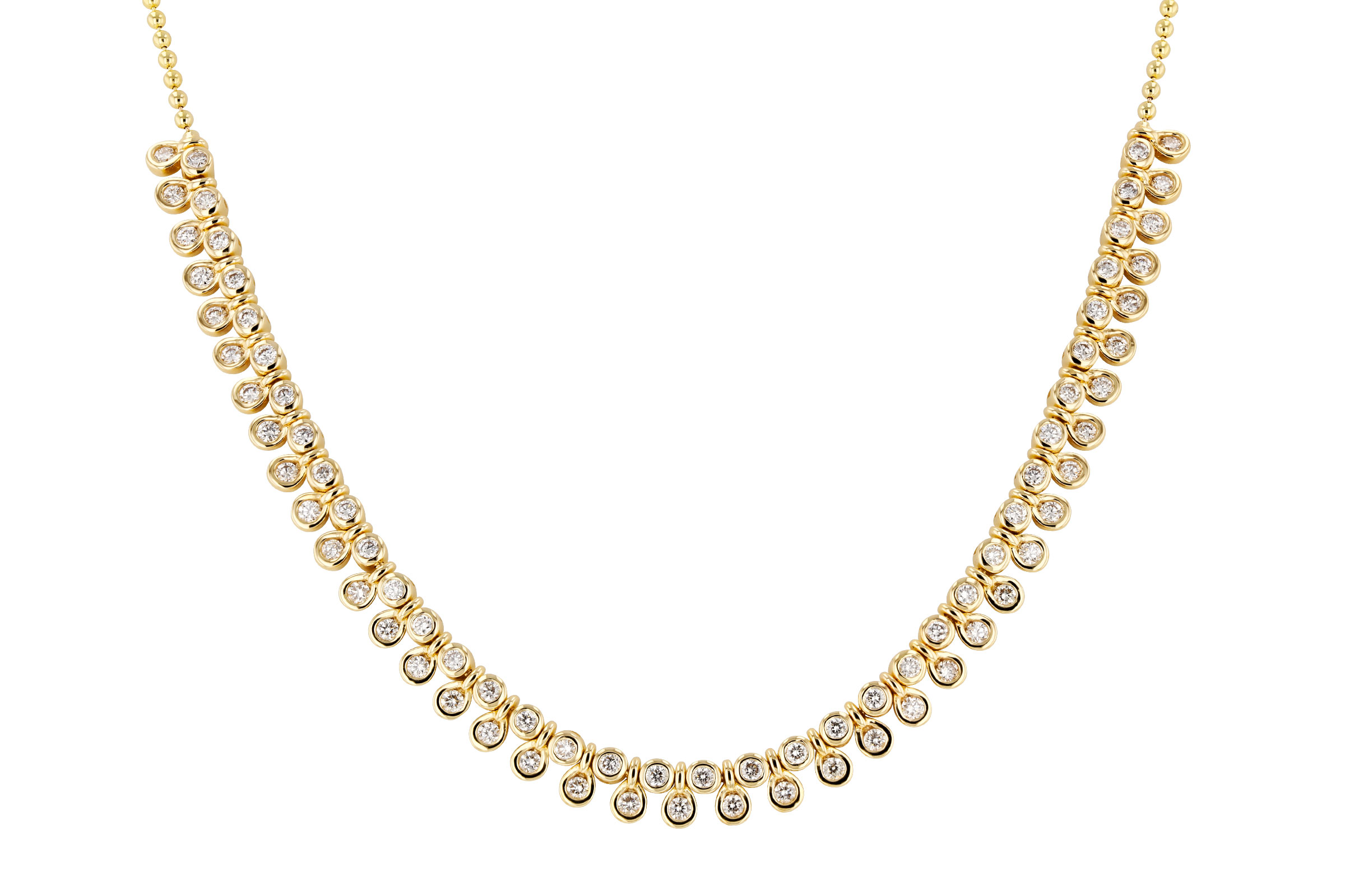 H276-02199: NECKLACE 1.50 TW (17")