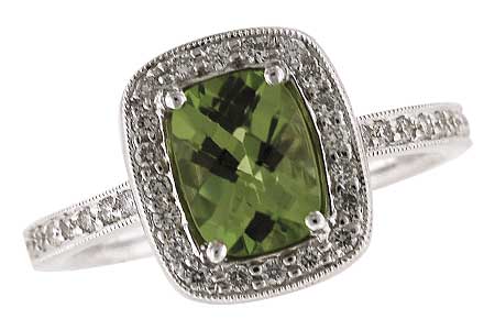K184-19535: LDS DIA RG 1.45 PERIDOT 1.71 TGW