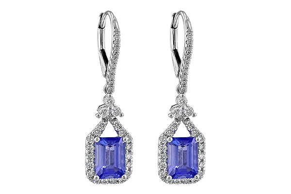 K190-54962: EARR 1.60 TW TANZANITE 2.08 TGW