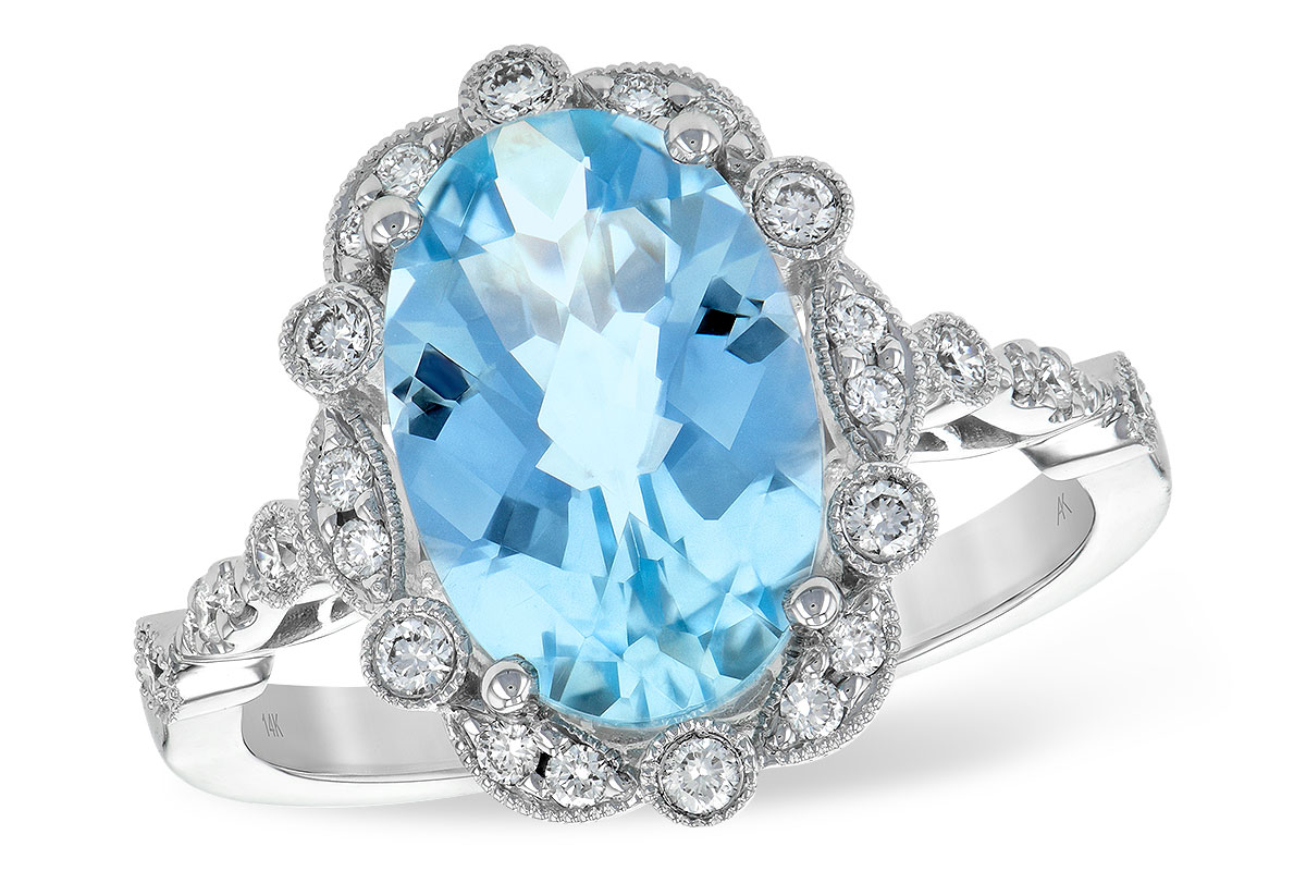 K190-55835: LDS RG 2.77 AQUA 3.03 TGW (12x8MM AQ)