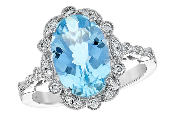 K190-55835: LDS RG 2.77 AQUA 3.03 TGW (12x8MM AQ)