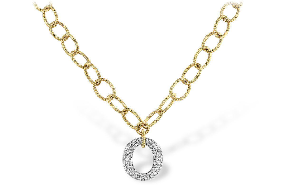 K190-55853: NECKLACE 1.02 TW (17 INCHES)