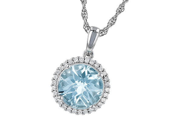 K190-60399: NECK 2.05 AQUAMARINE 2.16 TGW