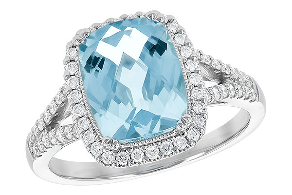 K190-60417: LDS RG 2.30 AQUA 2.65 TGW (10x8MM AQ)