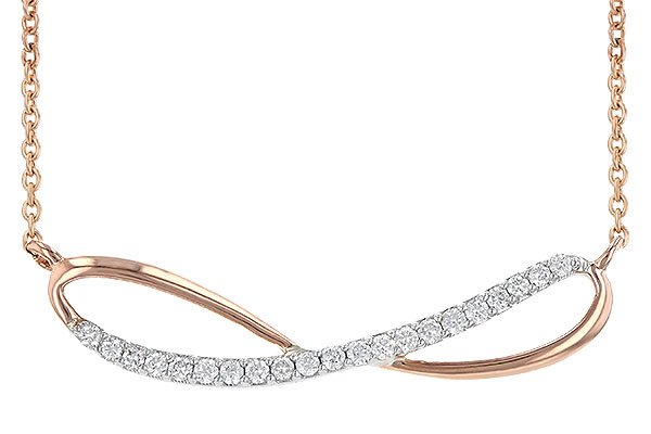 K190-60426: NECKLACE .18 TW