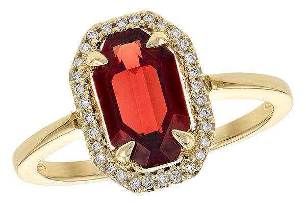 K190-60435: LDS RG 1.66 GARNET 1.75 TGW