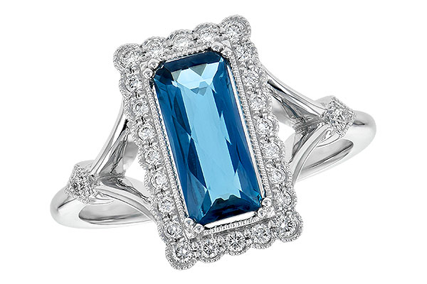 K190-60444: LDS RG 1.58 LONDON BLUE TOPAZ 1.75 TGW