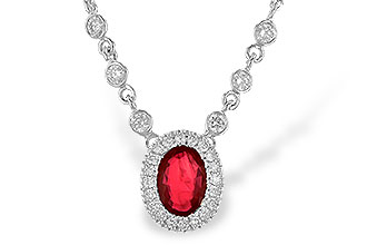 K190-61290: NECK .70 RUBY .94 TGW (17")