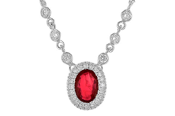 K190-61290: NECK .70 RUBY .94 TGW (17")