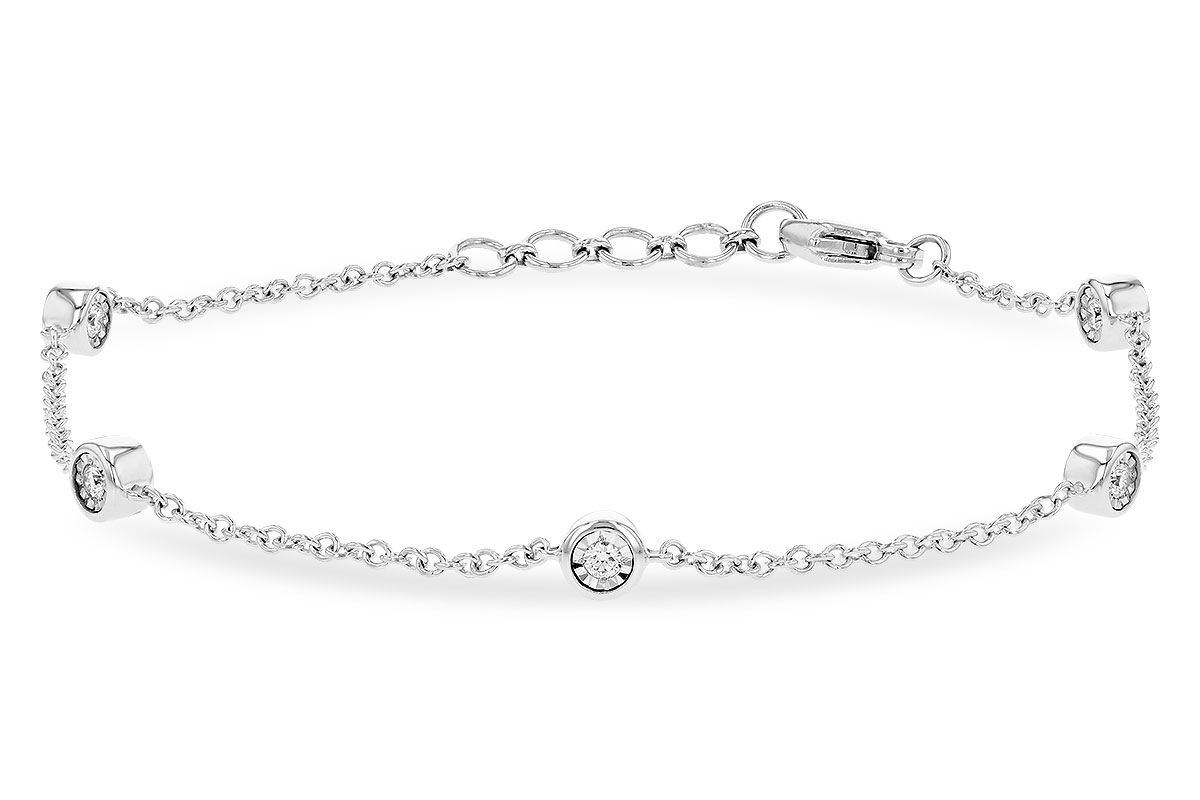 K273-34926: BRACELET .25 TW (7.25")