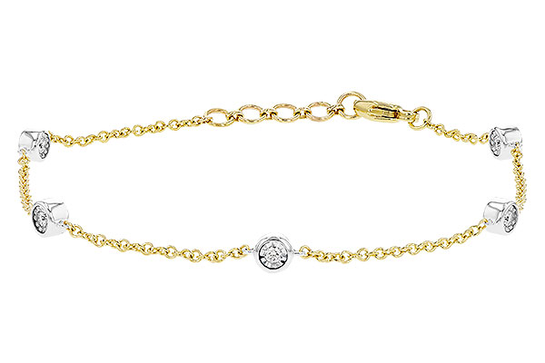 K273-34926: BRACELET .25 TW (7.25")