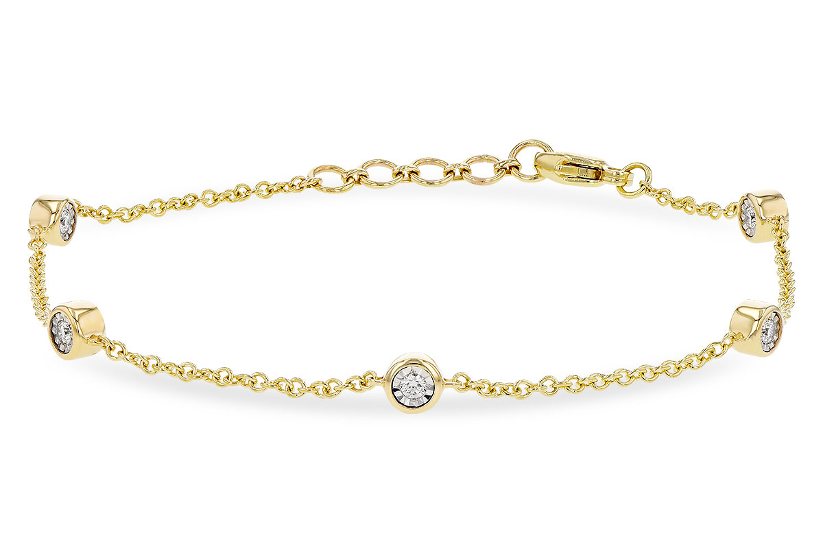 K273-34926: BRACELET .25 TW (7.25")