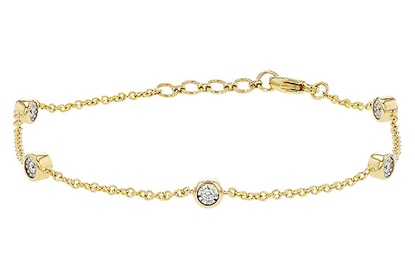 K273-34926: BRACELET .25 TW (7.25")