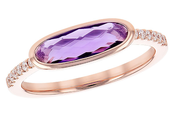 K273-35881: LDS RG .92 AMETHYST 1.02 TGW