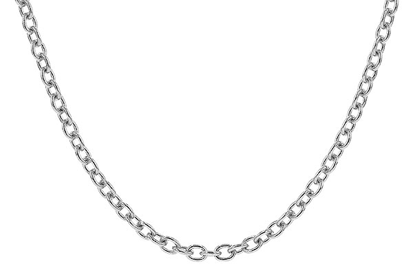 K274-24944: CABLE CHAIN (20IN, 1.3MM, 14KT, LOBSTER CLASP)