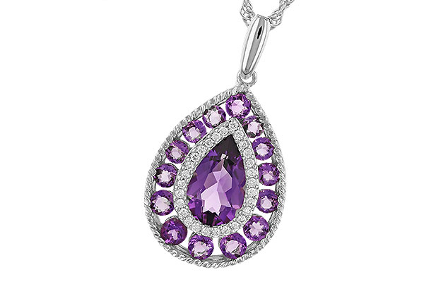 K274-25835: NECK 1.95 TW AMETHYST 2.05 TGW
