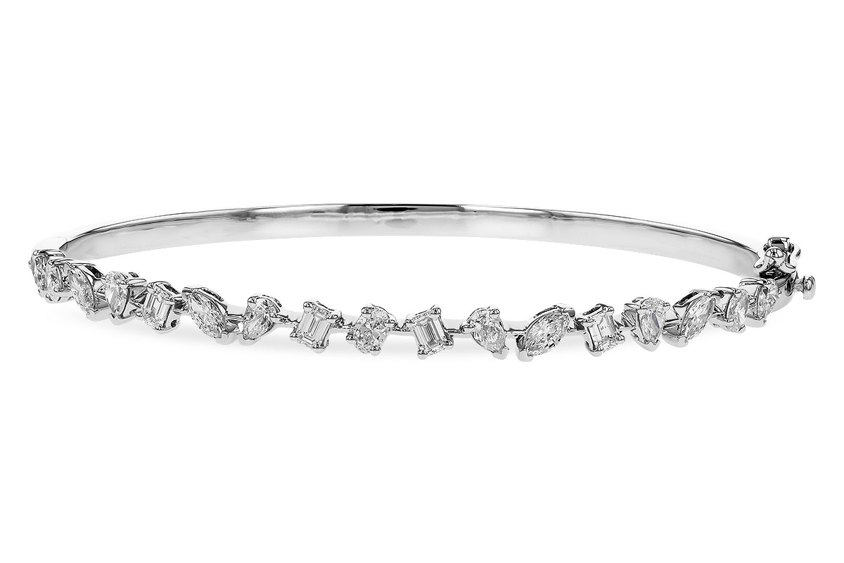 K274-25899: BANGLE 1.70 TW FANCY CUT DIAS