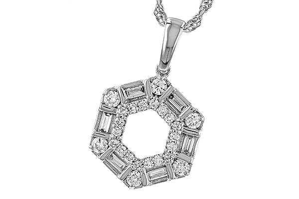 K275-10390: NECKLACE .14 TW BAG .50 TW