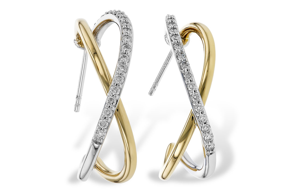 K275-11353: EARRINGS .50 TW