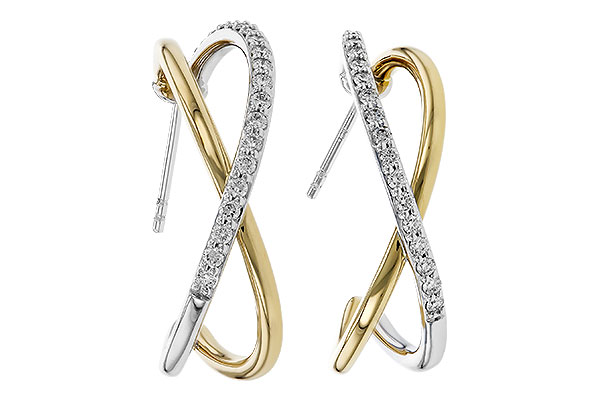K275-11353: EARRINGS .50 TW