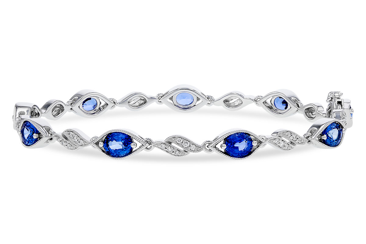 K275-11362: BRACELET 4.02 SAPPHIRE 4.26 TGW (7")