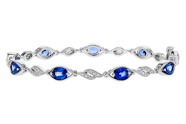 K275-11362: BRACELET 4.02 SAPPHIRE 4.26 TGW (7")