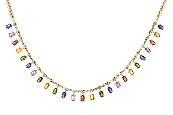 K275-13117: NECK 6.75 MULTI-COLOR SAPP 7.21 TGW (17.25")
