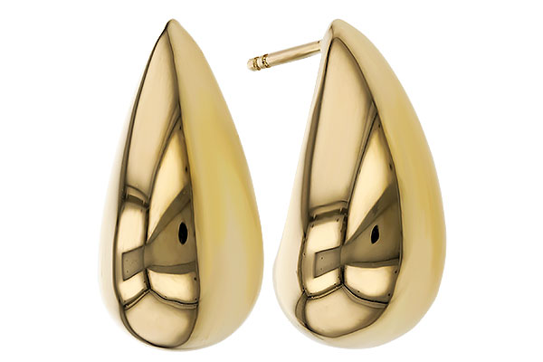 K275-14953: GOLD EARRINGS (20MM)
