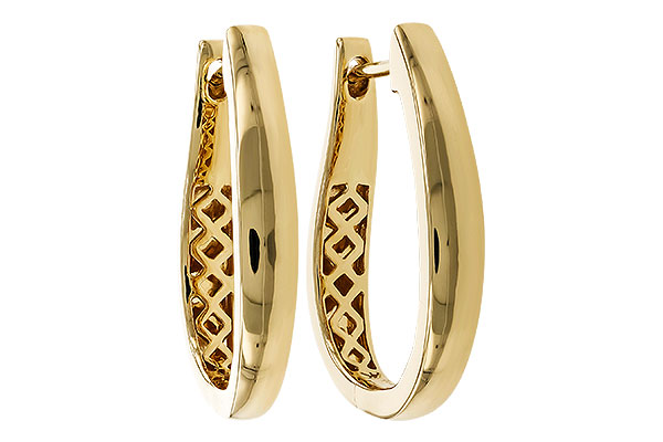 K275-14990: GOLD EARRINGS (22MM)