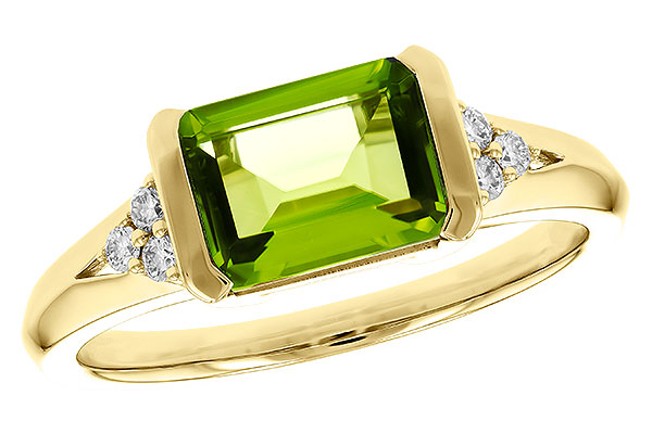 K275-15853: LDS RG 1.52 PERIDOT 1.61 TGW (8X6MM PER)