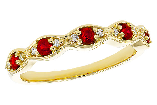 K275-17662: LDS WED RG .28 RUBY .34 TGW