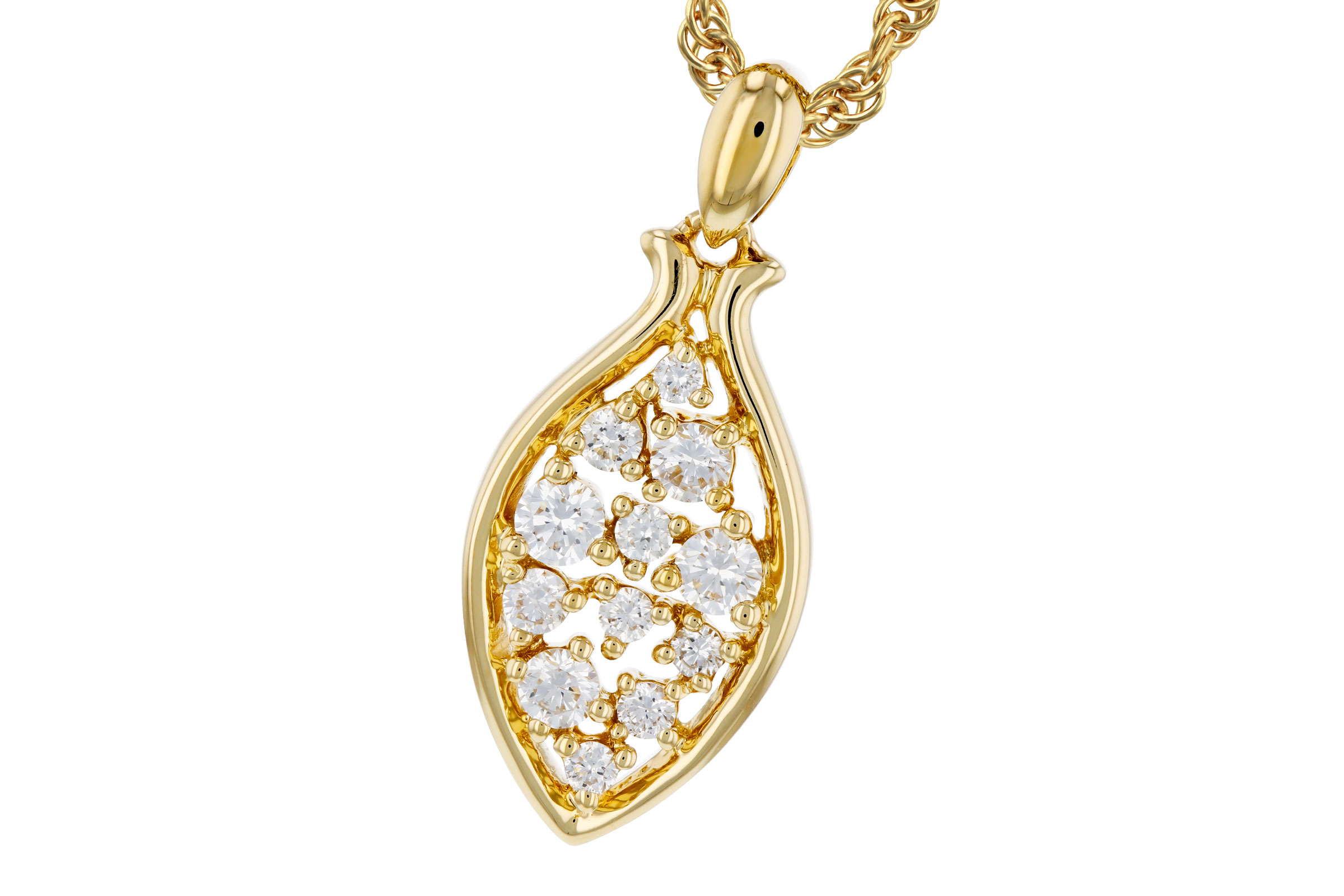 K276-02217: NECKLACE .26 TW