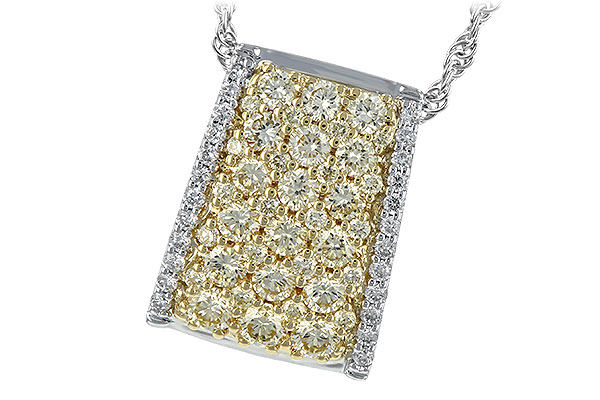 L189-65862: NECK .95 YELLOW DIAS 1.09 TW