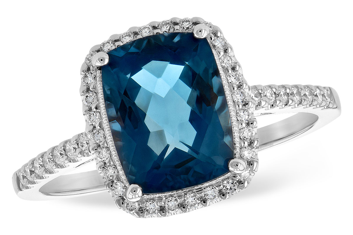 L189-72262: LDS RG 2.42 LONDON BLUE TOPAZ 2.62 TGW