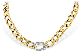 L190-55844: NECKLACE 1.22 TW (17 INCH LENGTH)