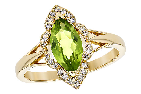 L190-60435: LDS RG .94 PERIDOT 1.05 TGW
