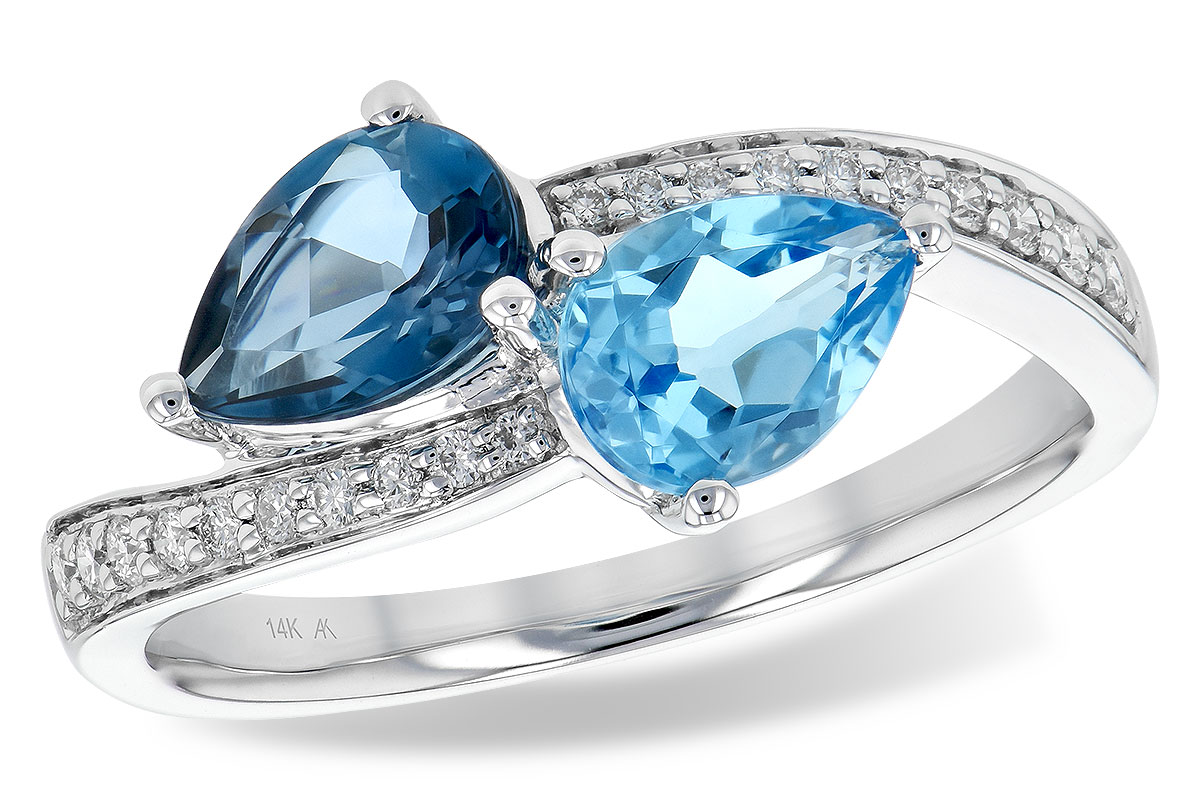 L190-61326: LDS RG 1.52 BLUE TOPAZ 1.66 TGW