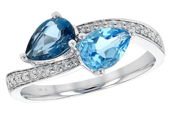 L190-61326: LDS RG 1.52 BLUE TOPAZ 1.66 TGW