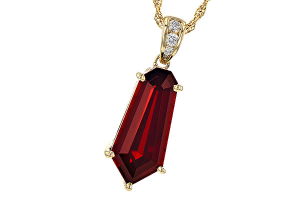 L190-62190: NECK 3.44 GARNET 3.50 TGW