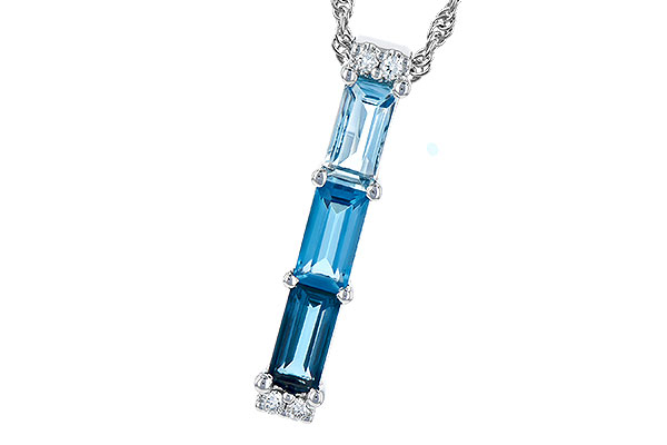 L273-30417: NECK 1.26 BLUE TOPAZ 1.30 TGW