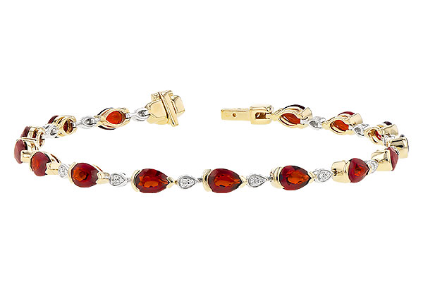 L273-31299: BRACELET 6.44 GARNET 6.60 TGW