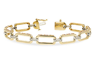 L274-24035: BRACELET .25 TW (7.5" - M189-69508 WITH LARGER LINKS)