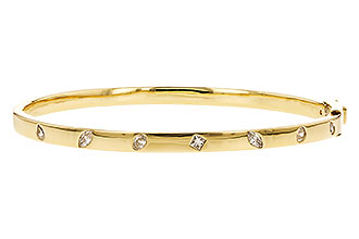 L274-24953: BANGLE .35 TW FANCY CUT DIAMONDS