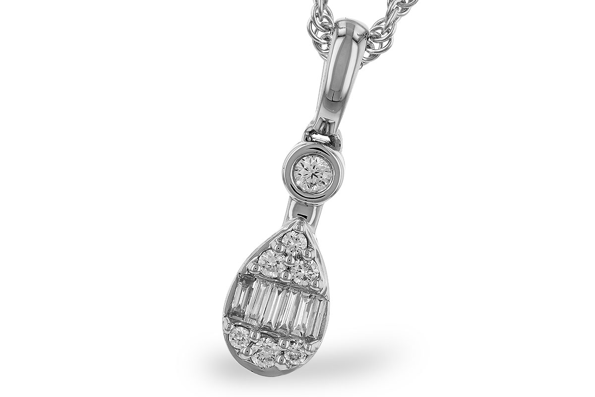 L275-10371: NECKLACE .05 BAG .14 TW