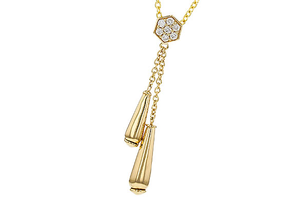 L275-10417: NECKLACE .11 TW