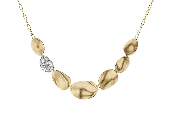 L275-10444: NECKLACE .38 TW (18")