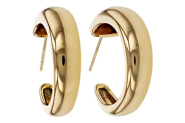 L275-16753: GOLD EARRINGS (20MM)