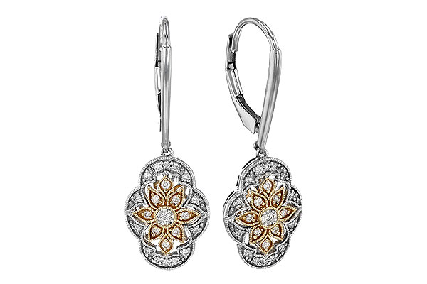 L275-17690: EARRINGS .20 TW