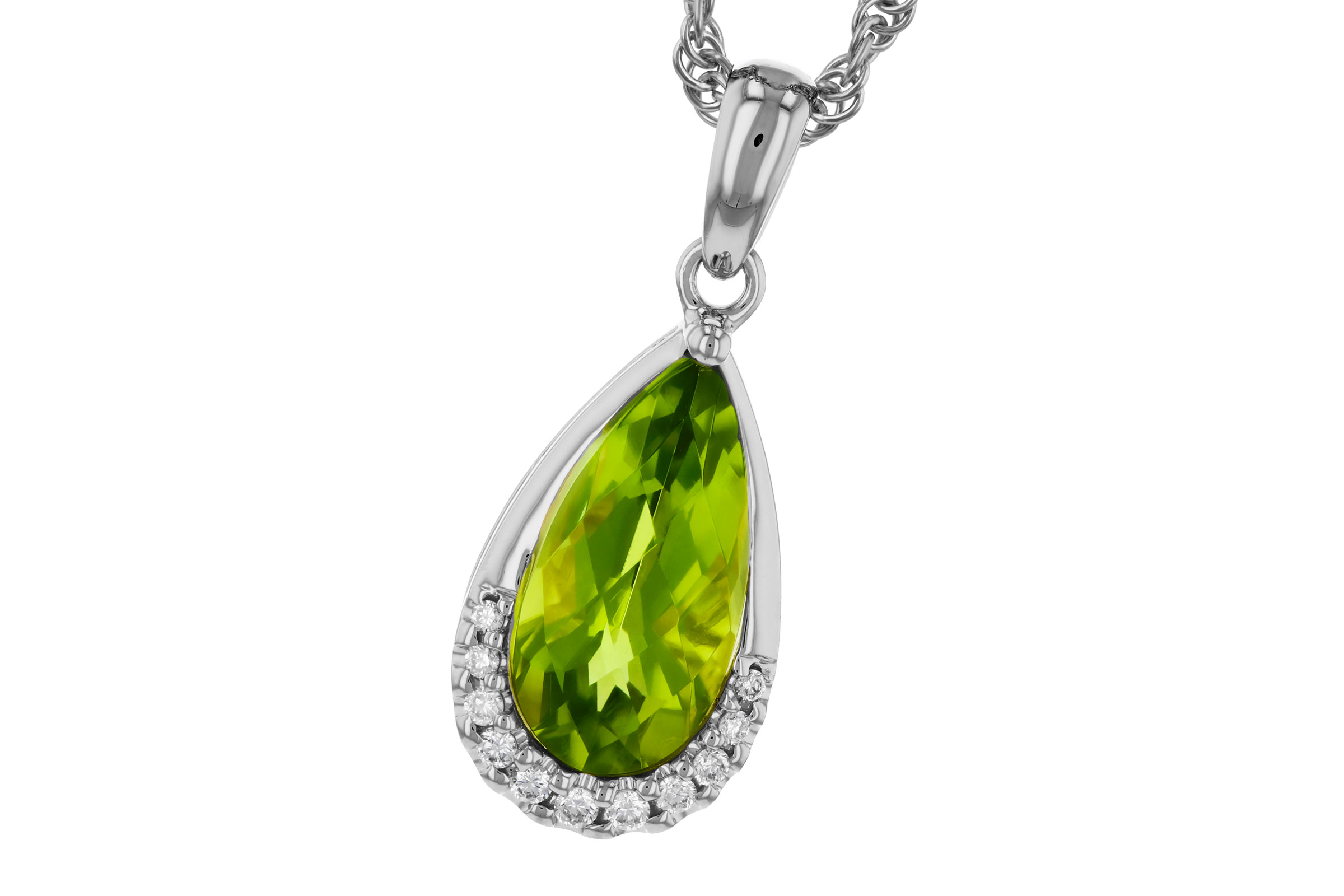 L276-02199: NECK 1.94 PERIDOT 2.00 TGW (12x6MM PS)