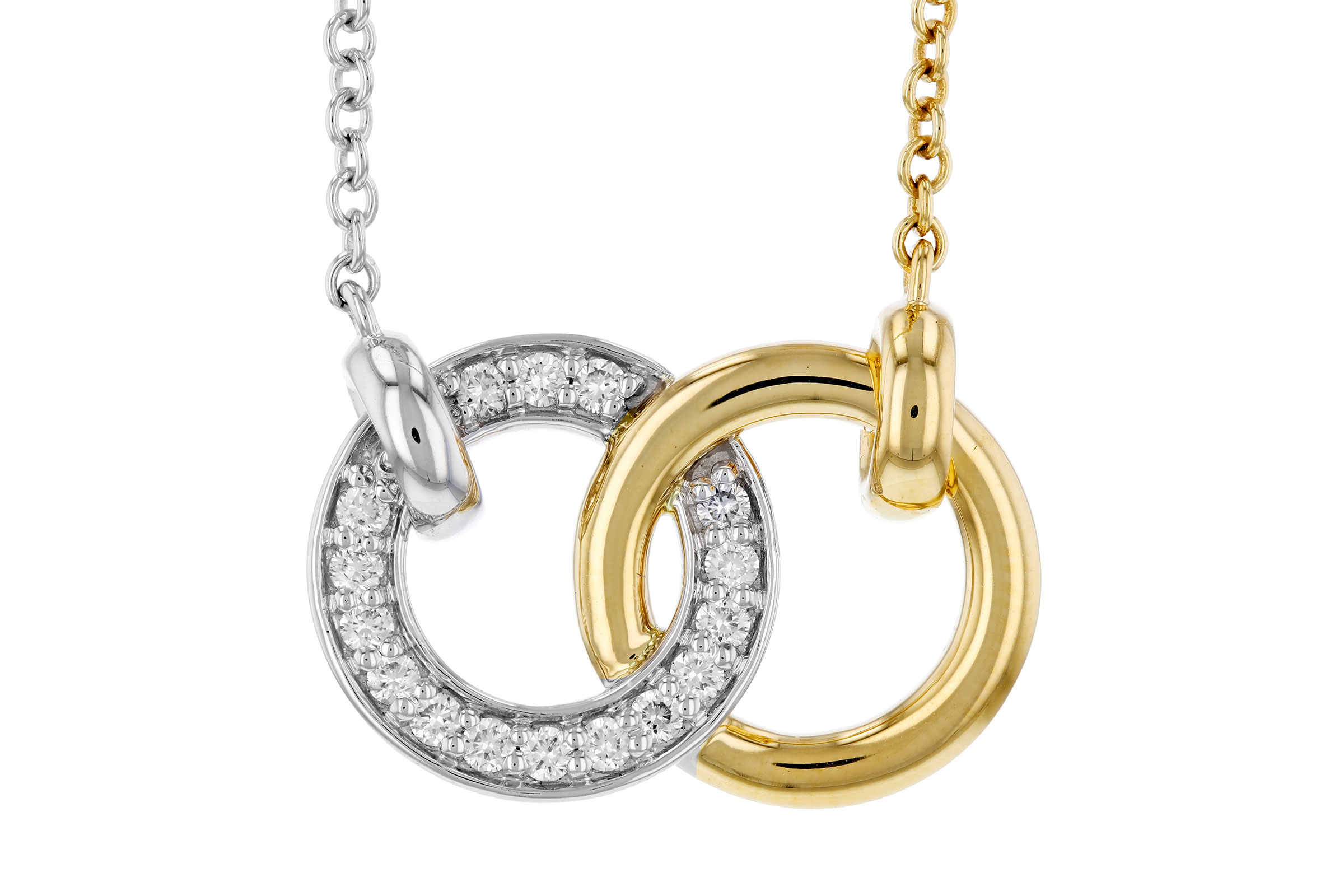 L276-02253: NECKLACE .20 TW (18")